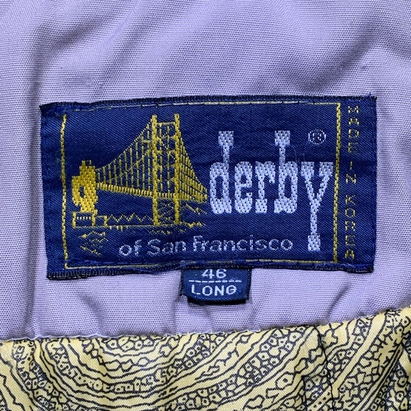 Vintage Derby of San Francisco Gray Jacket - Picture 4 of 7